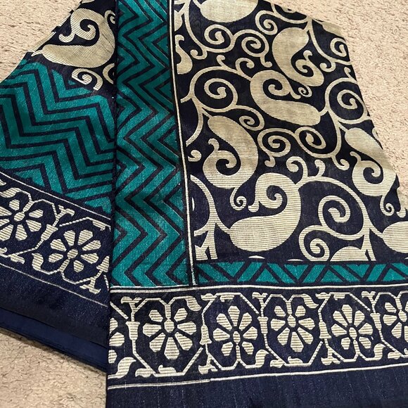 Other - Indian Silk saree- Printed Bhagal puri silk saree.